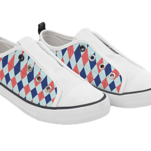 Harlequin Slip-On Sneakers